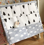 Muslin Tree Bed Hanging Storage Bag