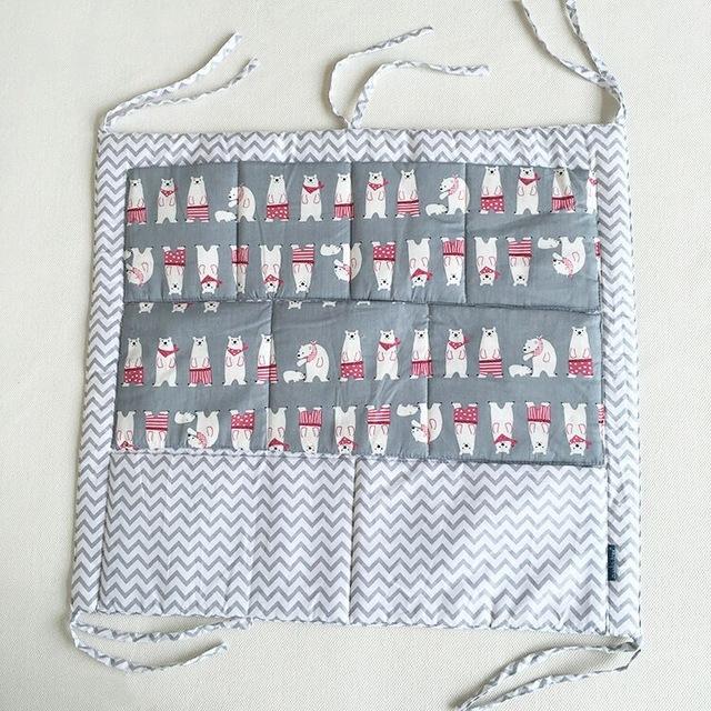 Muslin Tree Bed Hanging Storage Bag