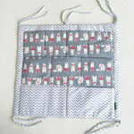 Muslin Tree Bed Hanging Storage Bag