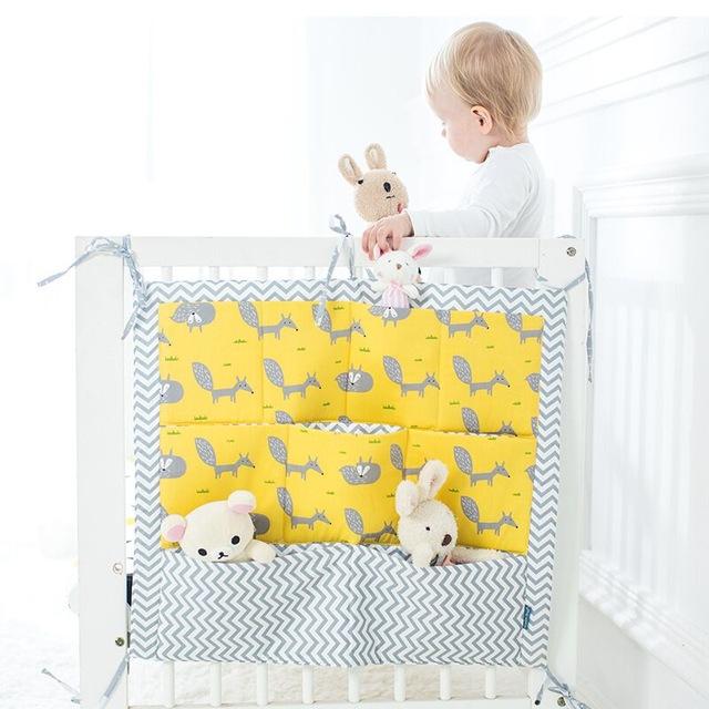 Muslin Tree Bed Hanging Storage Bag