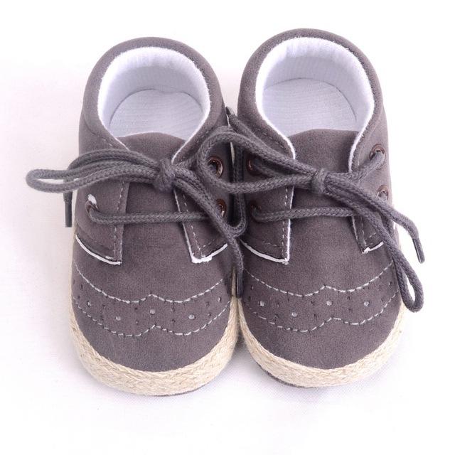 Solid Lace-Up Anti-skid Cotton Casual Shoes