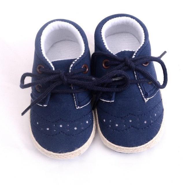 Solid Lace-Up Anti-skid Cotton Casual Shoes