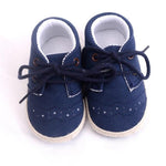 Solid Lace-Up Anti-skid Cotton Casual Shoes