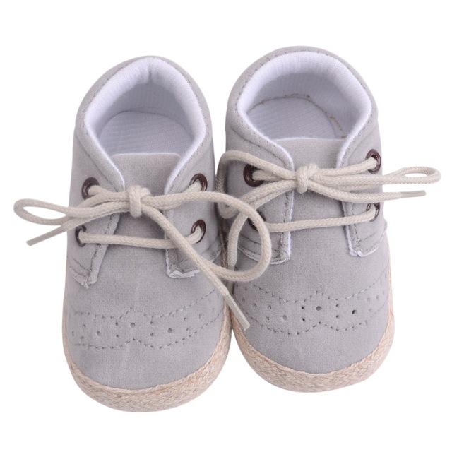 Solid Lace-Up Anti-skid Cotton Casual Shoes