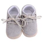 Solid Lace-Up Anti-skid Cotton Casual Shoes
