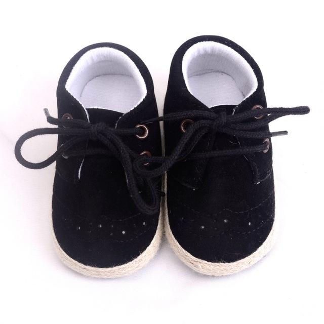 Solid Lace-Up Anti-skid Cotton Casual Shoes
