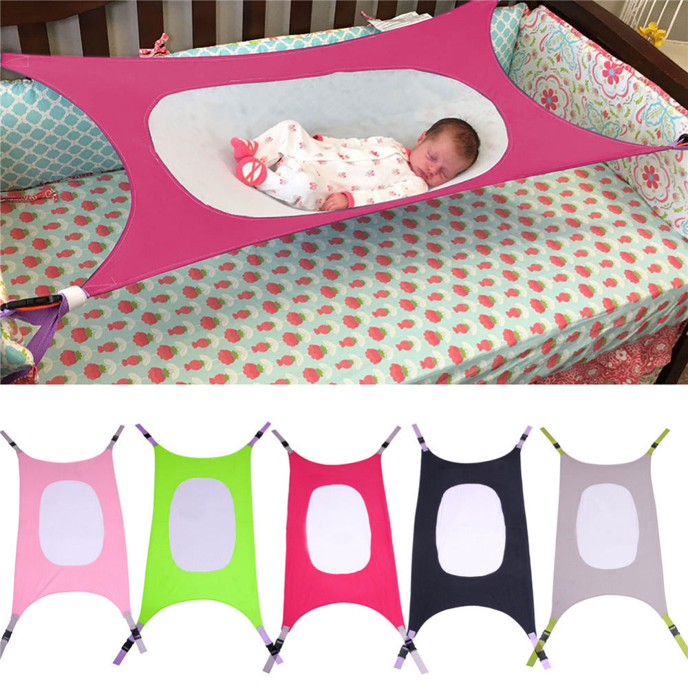 Infant Portable Folding Cot Bed Playpen Hammock