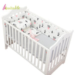 Lovely  Cactus Triangle Baby Gril Crib Bed Bumpers