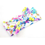 Boho Ribbon Elastic Baby Girl Bow Knot