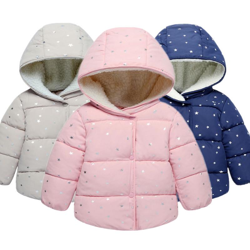 Baby Girls Coat & Jacket Children Outerwear Hooded coats