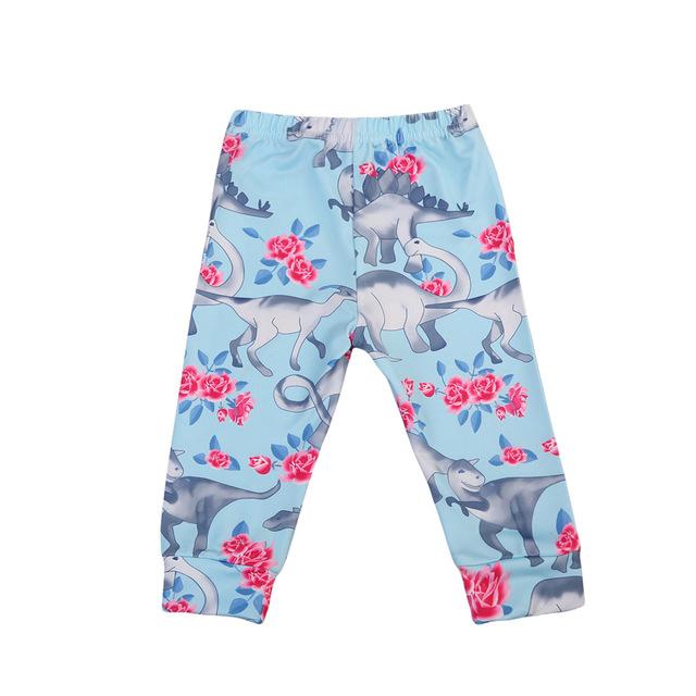 Baby Girls Dinosaur Harem Pants