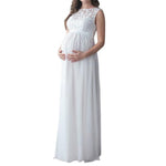 O Neck Hollow Out Maxi pregnancy dresses