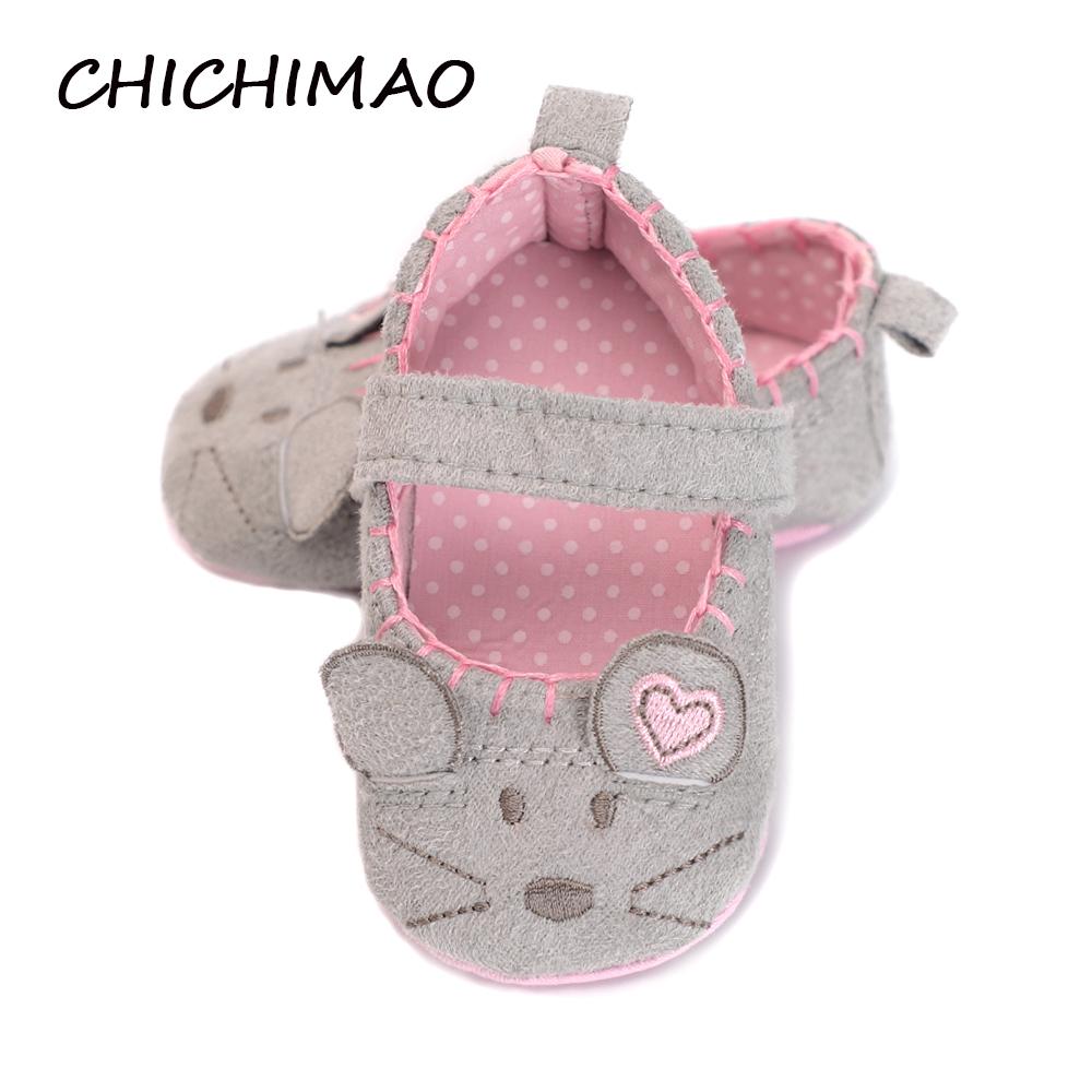 Kid Anti-slip On Shoes Crib Hook & Loop