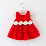 Flower Baby Girls Dress Sleeveless