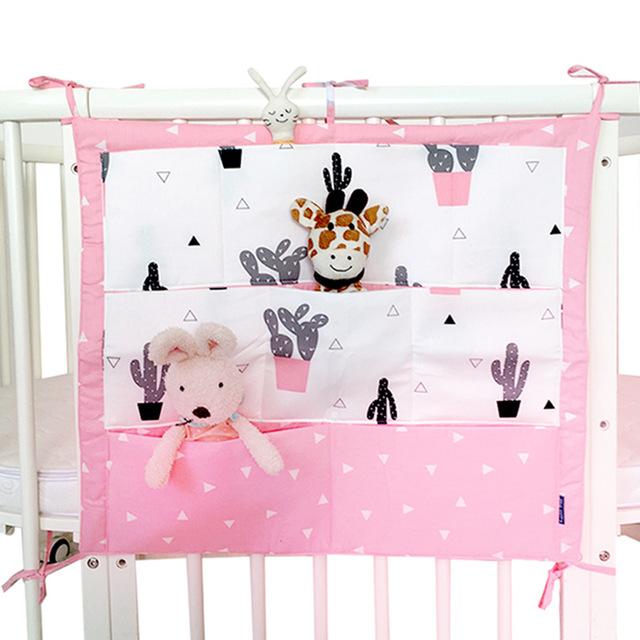 Muslin Tree Bed Hanging Storage Bag