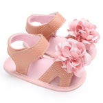 Baby Girls Flower Crib Soft Soled Shoes