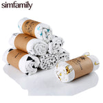 100% Cotton Baby Swaddles Soft Blankets