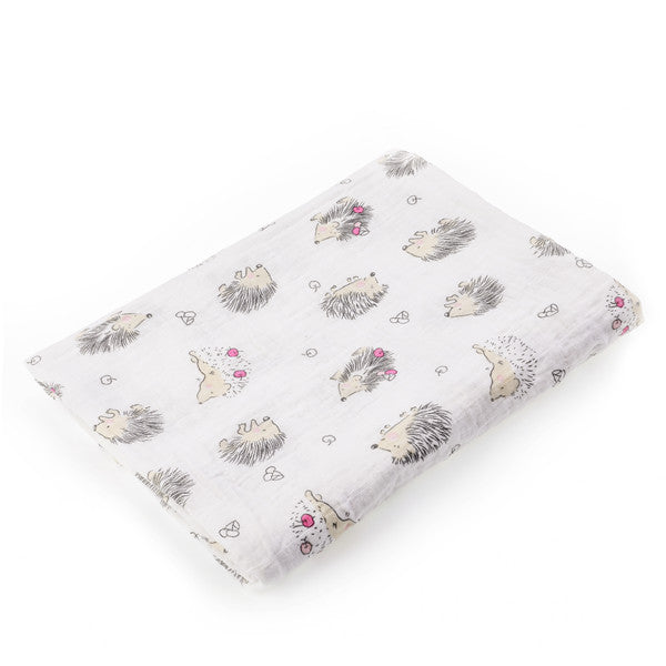 100% Cotton Baby Swaddles Soft Blankets