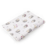100% Cotton Baby Swaddles Soft Blankets