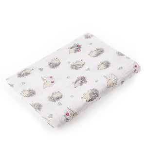 100% Cotton Baby Swaddles Soft Blankets