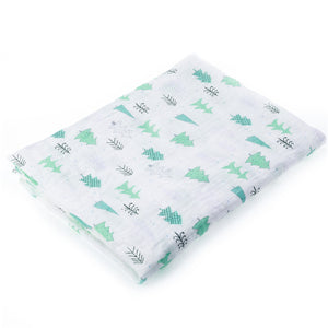 100% Cotton Baby Swaddles Soft Blankets