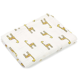100% Cotton Baby Swaddles Soft Blankets