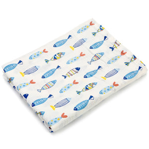 100% Cotton Baby Swaddles Soft Blankets