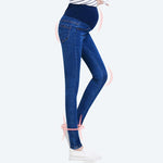 Pregnant Women Elastic Stretchy Cotton Jeans Denim