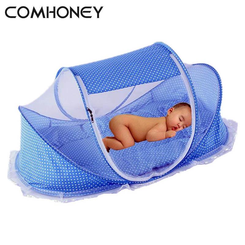 Baby Cribs Bed With Pillow Mat