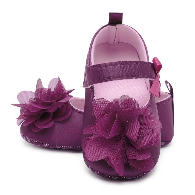 Kid Anti-slip On Shoes Crib Hook & Loop