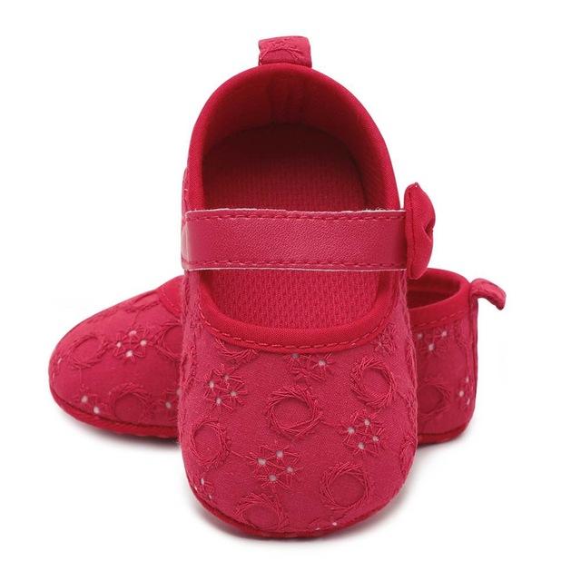 Kid Anti-slip On Shoes Crib Hook & Loop