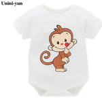 Baby Boys Romper Animal style Short Sleeve