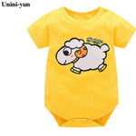 Baby Boys Romper Animal style Short Sleeve