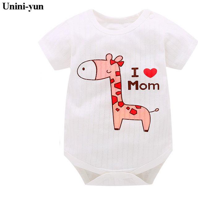 Baby Boys Romper Animal style Short Sleeve