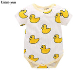 Baby Boys Romper Animal style Short Sleeve