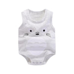 Pure Cotton Vest Clothes Baby Girl Sleeveless
