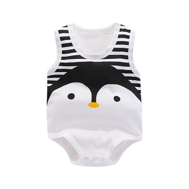 Pure Cotton Vest Clothes Baby Girl Sleeveless