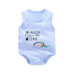 Pure Cotton Vest Clothes Baby Girl Sleeveless