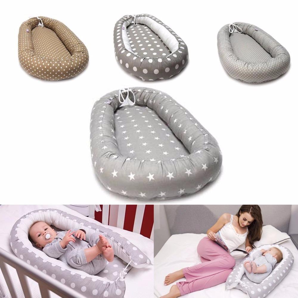 Baby nest bed for newborn and toddlers