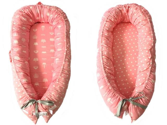 Baby nest bed for newborn and toddlers