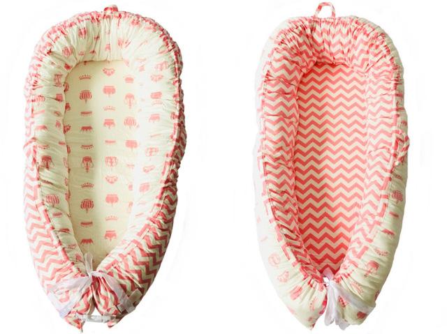 Baby nest bed for newborn and toddlers