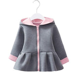 Baby Girls Coat & Jacket Children Outerwear Hooded coats