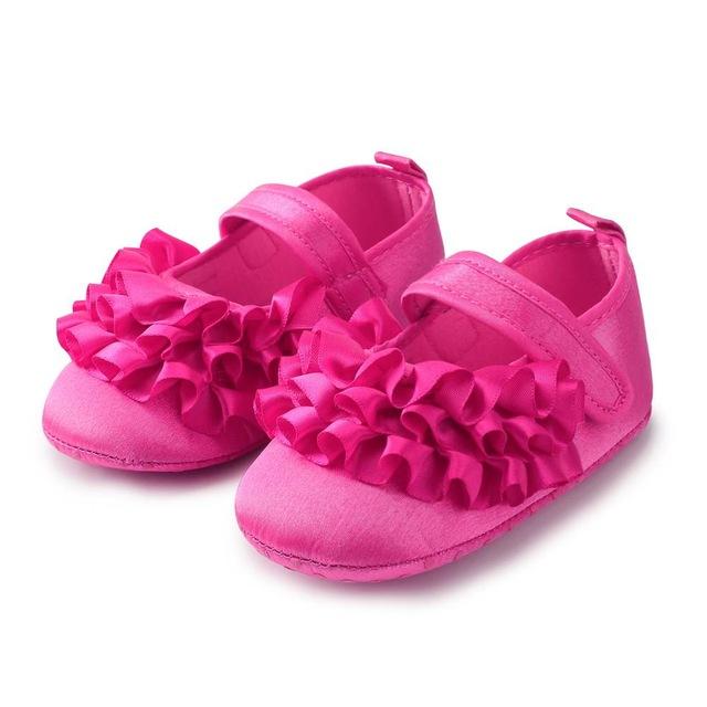 Kid Anti-slip On Shoes Crib Hook & Loop