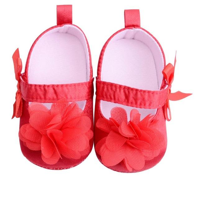 Kid Anti-slip On Shoes Crib Hook & Loop