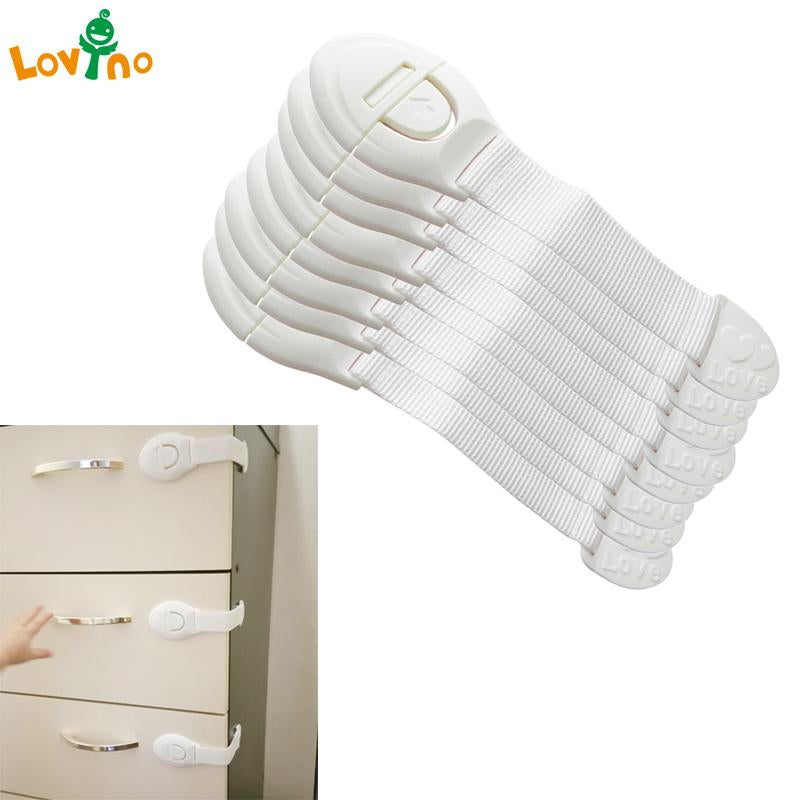 10pcs Cabinet and Drawer Lock Set (Childproof)