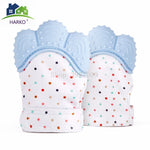 Baby Silicone Teething Mitten Glove