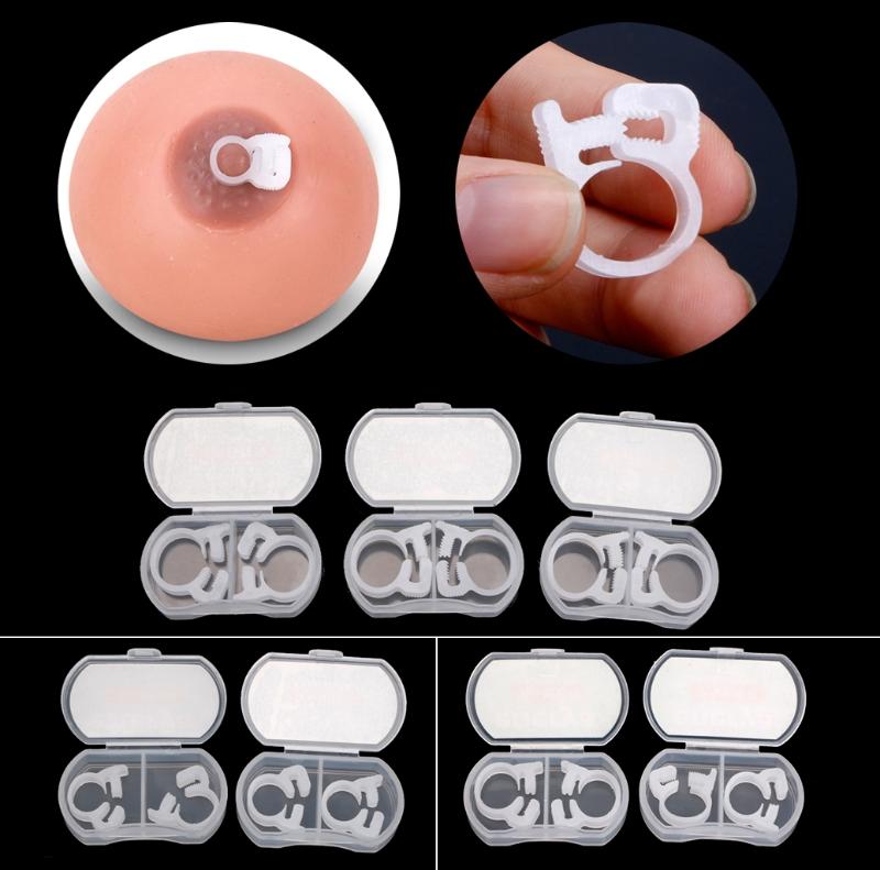 One Pair Flat Inverted Nipple Correction Clip