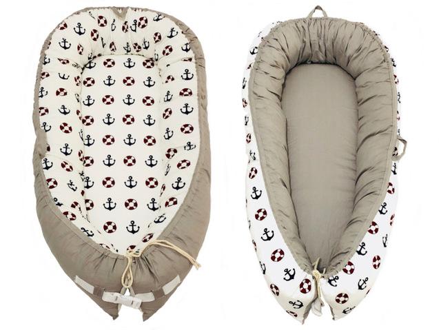 Baby nest bed for newborn and toddlers