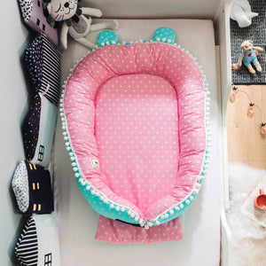 Baby Co-sleeping Cribs Soft Cotton Baby Nest