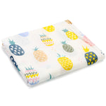 100% Cotton Baby Swaddles Soft Blankets